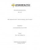 Taller comprensión de lectura: “relación entre liderazgo y poder en la empresa”