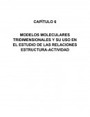 Modelos moleculares tridimensionales.