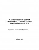 Taller de gestión empresarial.