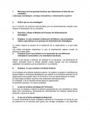 Administracion estrategica Cuestionario