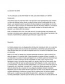 La decision mas dificil.