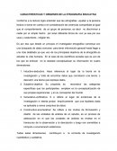 Caracteristicas y origenes de la etnografia educativa