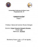 Orientación III Act. Metacognición Etapa 3