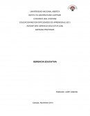 Gerencia educativa. ESCUELA BASICA ESTADAL VIA ETERNA CATIA LA MAR ESTADO VARGAS