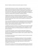 Problemas y Tendencias de la Educación Superior en Panamá.