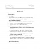 Capacidad que tiene la persona frente aspectos como color, línea, forma, figura, espacio y las relaciones entre ellos. (Gardner)