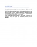 Reingeniería y Logistica dentro del proceso de las organizaciones