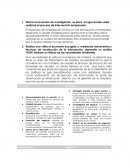 Investigacion de mercados.