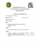 INGENIERÍA AGRÍCOLA TRABAJO DE FOTOGRAMETRÍA Nº2