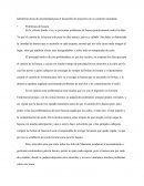 Identificar áreas de oportunidad para el desarrollo de proyectos en su contexto inmediato