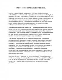 SI TODOS SOMOS RESPONSABLES, NADIE LO ES. Página 1