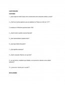 Cuestionario de historia.