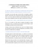 La llegada del español a América