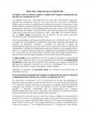 ESTRUCTURA Y PRINCIPIOS DE LA CONSTITUCIÓN