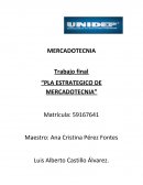 Plan estrategico de mercadotecnia