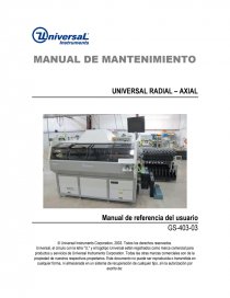 Manual de Mtto Axial. Página 1