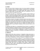 Teoria del derecho. EL PODER. EL DERECHO