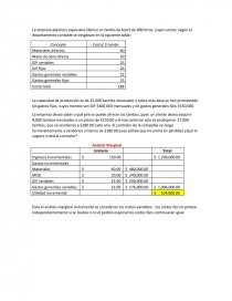 Problema Analisis Marginal.. Página 1