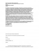 Modelo de inventario de apertura Sobre la Aplicación de Procedimientos Previamente Convenidos