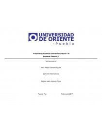 Microeconomía Preguntas y problemas para estudio. Página 1