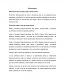 Biodiversidad. Concepto de varios autores.