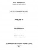 LA VIDA MILITAR Y EL EJERCICIO DE ABOGACIA