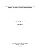 Proyecto de investigacion regulacion del estado colombiano a los videjuegos con contenidos violentos