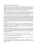 Síntesis de Exposición: “Calidad de Vida Laboral”