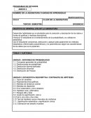 Bioestadistica OBJETIVO (S) GENERAL (ES) DE LA ASIGNATURA