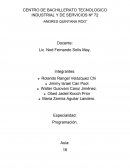 CENTRO DE BACHILLERATO TECNOLOGICO INDUSTRIAL Y DE SERVICIOS Nº 72.