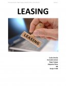 Leasing. El arrendamiento financiero
