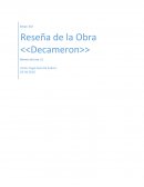 Reseña de Decameron