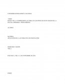 DEFICIT DE LA COMPRENSIÓN LECTORA EN LOS NIÑOS DE SEXTO GRADO DE LA ESCUELA PRIMARIA “NIÑOS HÉROES”.
