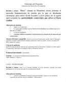 Elementos del Propósito Elementos del Diseño de la Investigación