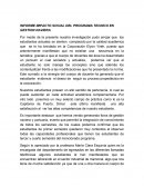 INFORME IMPACTO SOCIAL DEL PROGRAMA TECNICO EN GESTION NAVIERA