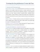 Resumen Formación de Profesores Corea del Sur