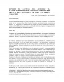 Reporte de articulo Jose Luis Ceceña