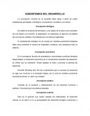 La concepción correcta de la sociedad debe darse a partir de cuatro subsistemas principales: el biológico, el económico, el político y el cultural.