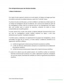Cuales son los Tres Compromisos para las Ciencias Sociales