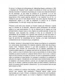 La miopía de la mercadotecnia.