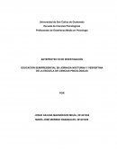 EDUCACIÓN SEMIPRESENCIAL EN JORNADA NOCTURNA Y VESPERTINA DE LA ESCUELA DE CIENCIAS PSICOLÓGICAS