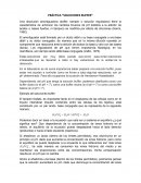 PRÁCTICA “SOLUCIONES BUFFER”.