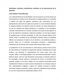 Identidades culturales: problemáticas cotidianas en la estructuración de la identidad