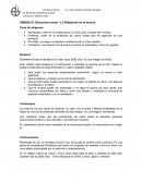 Ensayo Dinámica Social Religión Monoteísta: creen en la existencia de un único Dios, creador del universo.