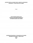 ASISTENTE VIRTUAL (CHATBOT) PARA LA WEB DE LA UNIVERSIDAD PEDAGÓGICA Y TECNOLÓGICA DE COLOMBIA