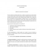 Conservacion de alimentos.