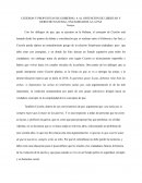 CICIERON Y PROPUESTAS DE GOBIERNO, A AL OBTENCIÓN DE LIBERTAD Y DERECHO NATURAL, ENCAMINADOS A LA PAZ