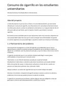 Consumo de cigarrillo en jovenes universitarios