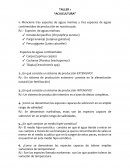 TALLER 1 “ACUICULTURA” Peces