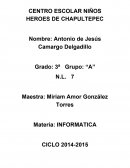 CENTRO ESCOLAR NIÑOS HEROES DE CHAPULTEPEC